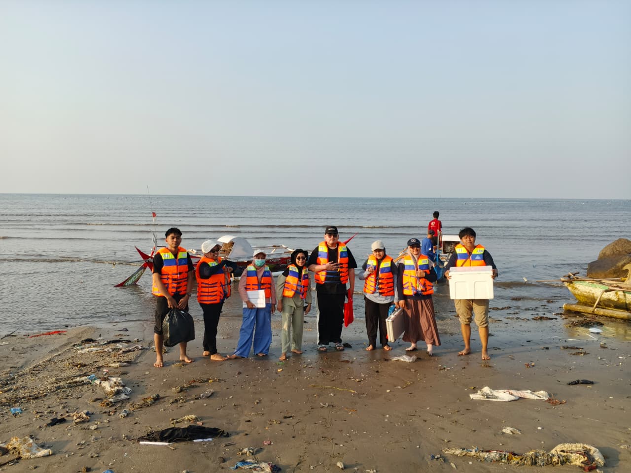 Dosen Politeknik ATI Makassar Perkuat Budidaya Rumput Laut di Lembang, Sampel Air dan Kadar Air Turut Diteliti